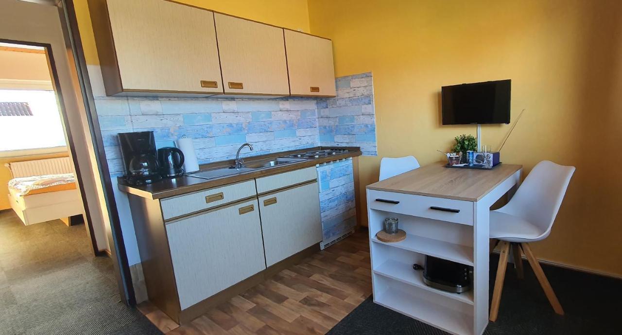 Friesenmeer Ferienwohnung Zwei Bensersiel Esterno foto